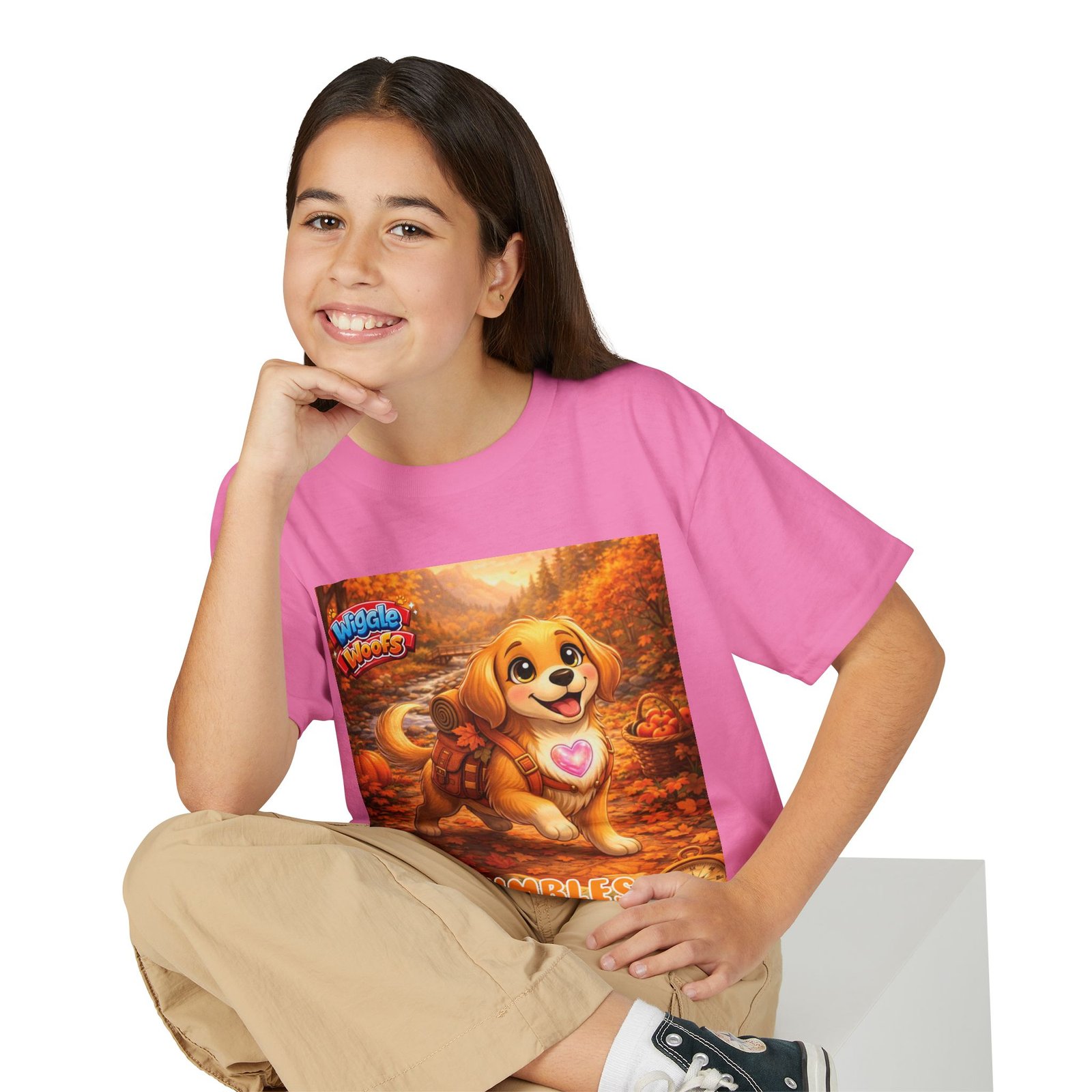 'Bumbles' Wiggle Woofs™ Youth DryBlend® T-Shirt - Image 18