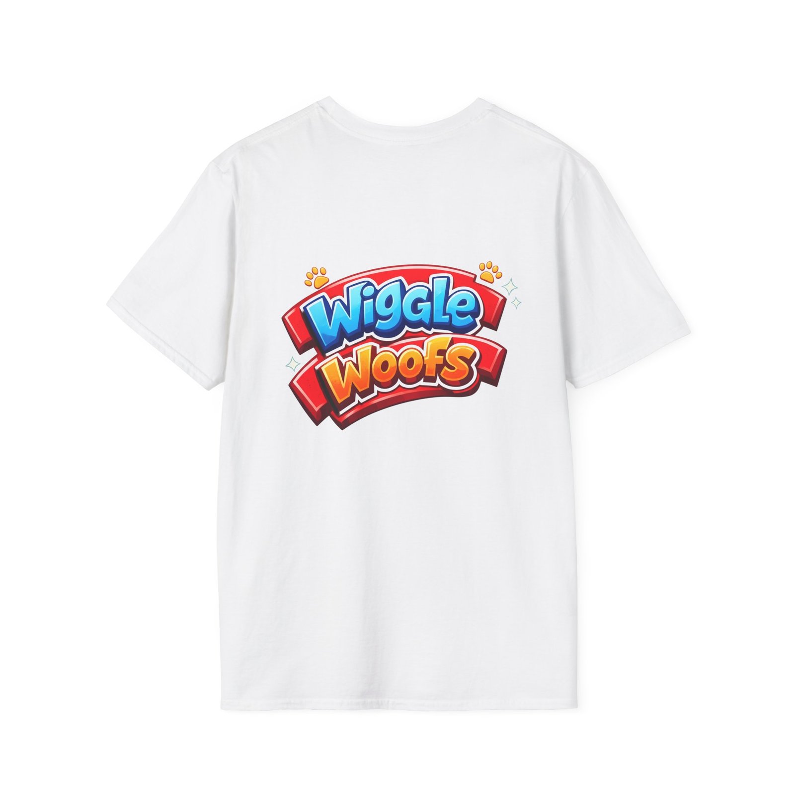 'Penny' Wiggle Woofs™ Unisex Softstyle T-Shirt - Image 4