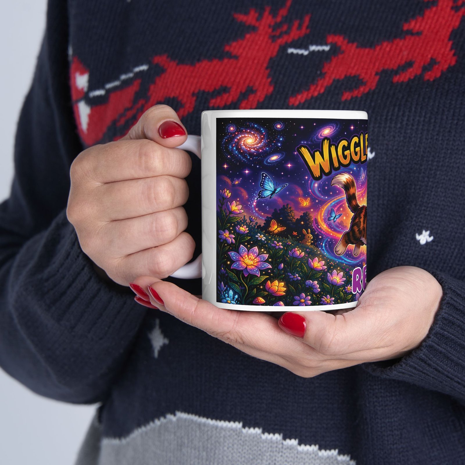 REESE Wiggle Woofs™ Ceramic Mug, (11oz, 15oz)
