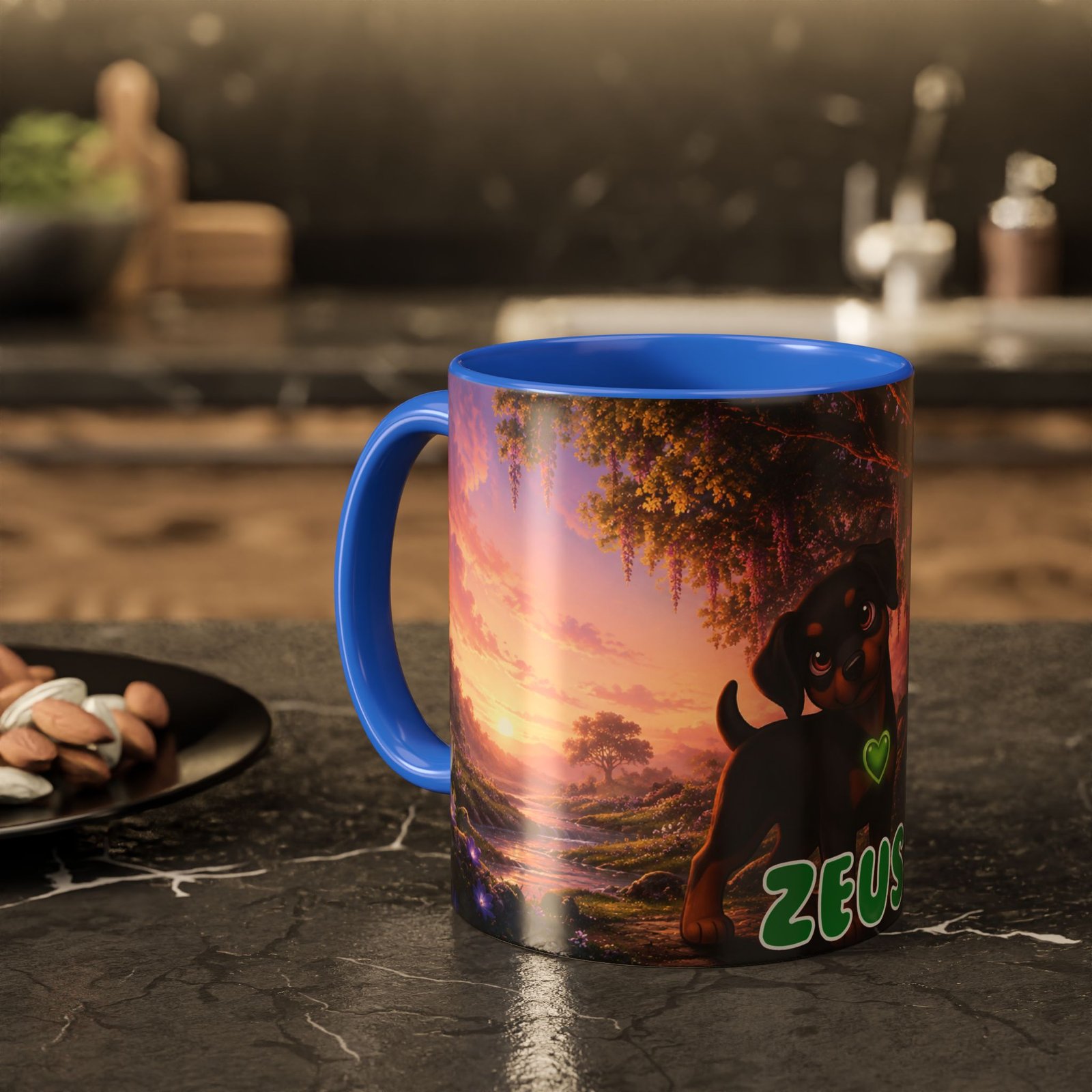 Zeus Wiggle Woofs™ Colorful Mugs (11oz, 15oz) - Image 18