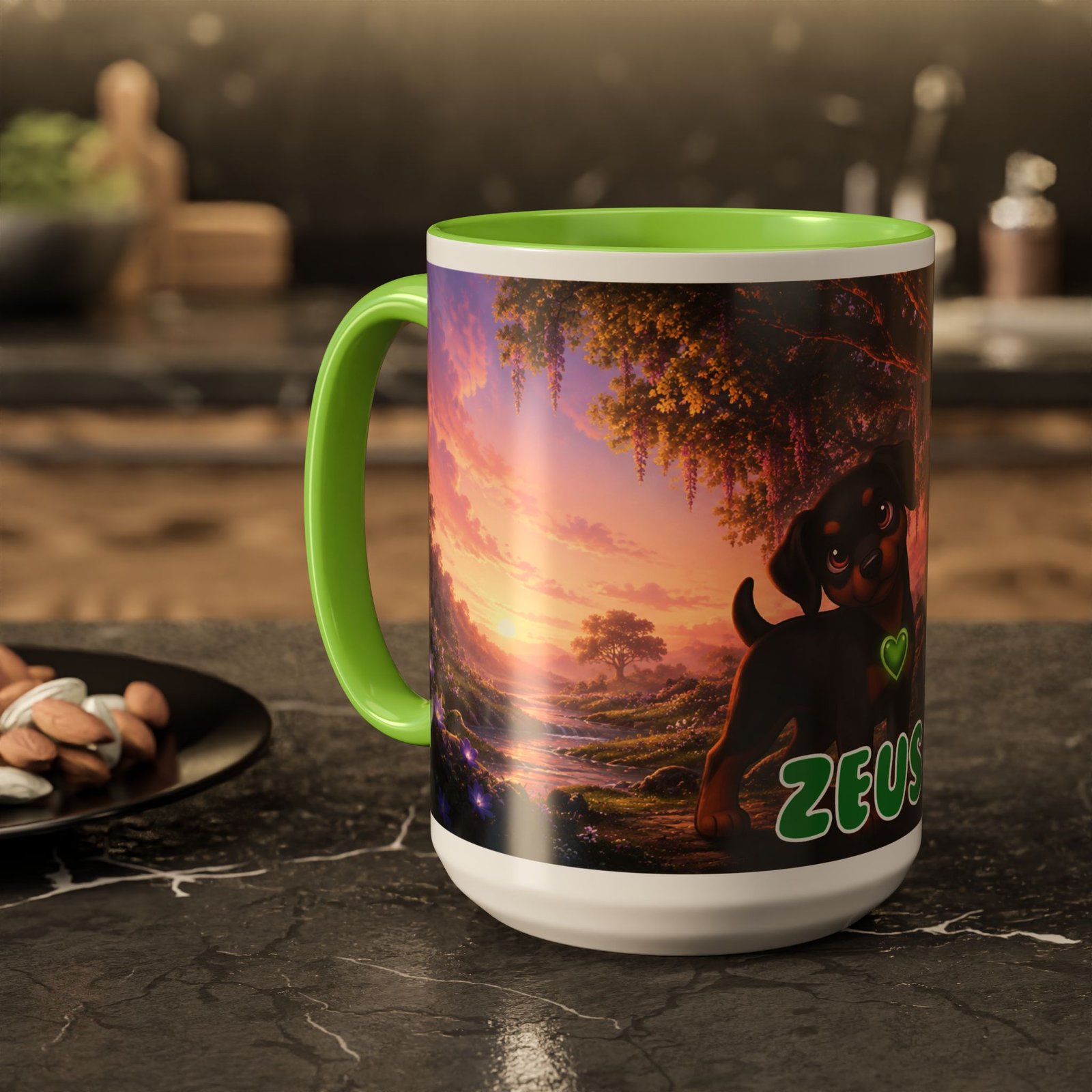 Zeus Wiggle Woofs™ Colorful Mugs (11oz, 15oz) - Image 108