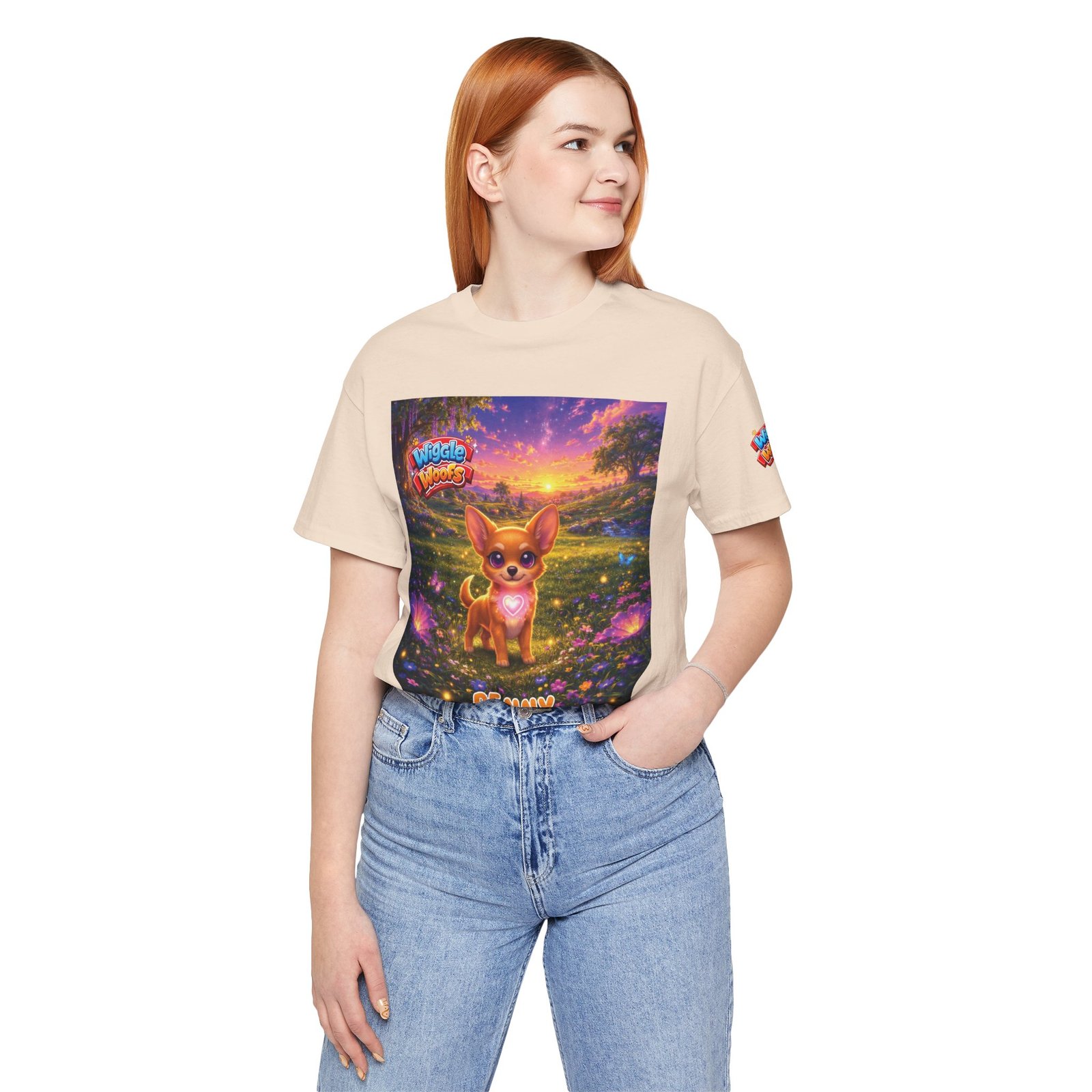 'Penny' Wiggle Woofs™ Unisex Jersey Short Sleeve Tee - Image 12