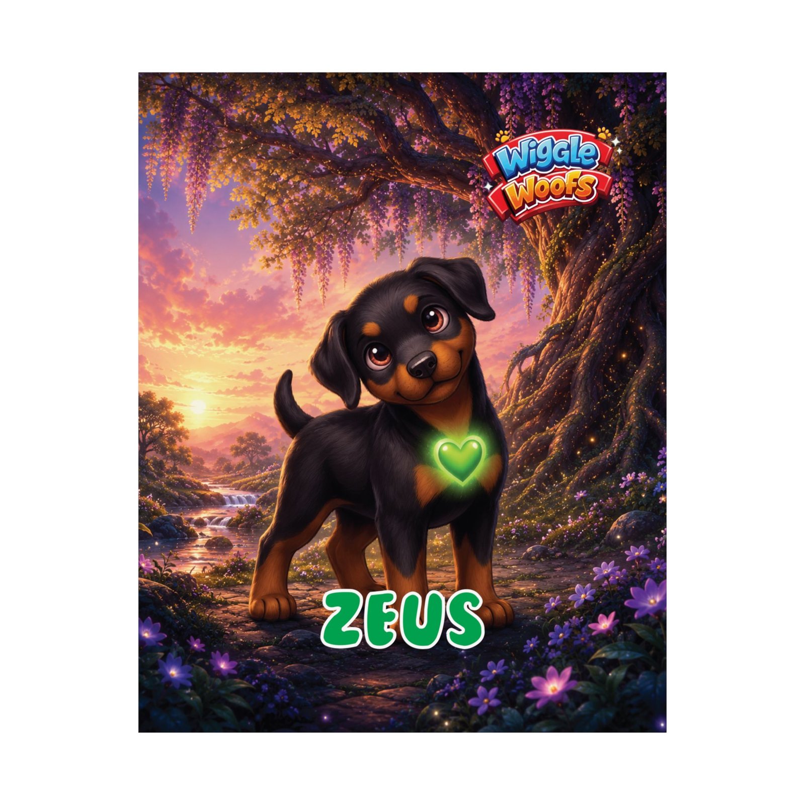 Zeus Wiggle Woofs™ Satin Posters - Image 6