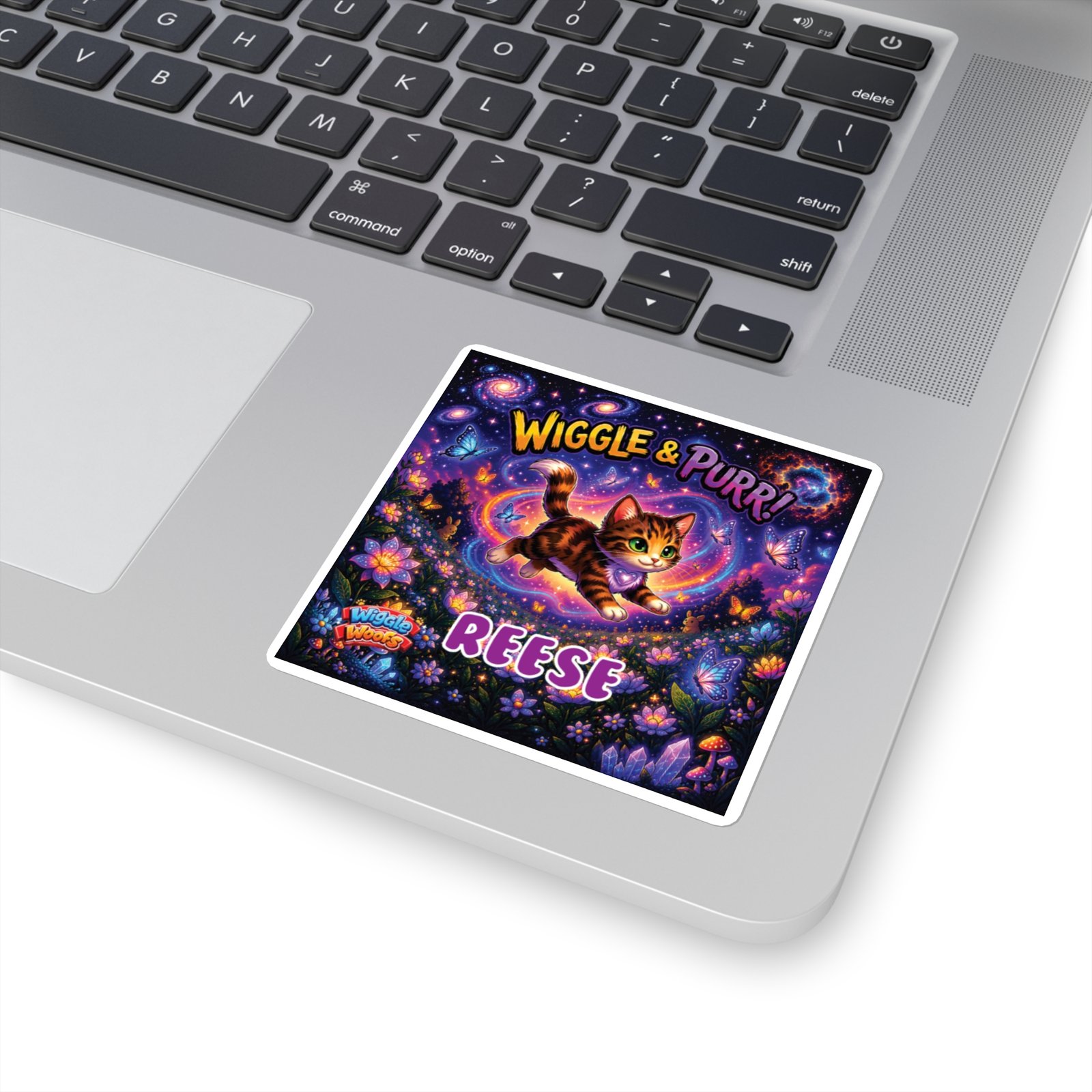 REESE Wiggle Woofs™ Square Stickers - Image 4