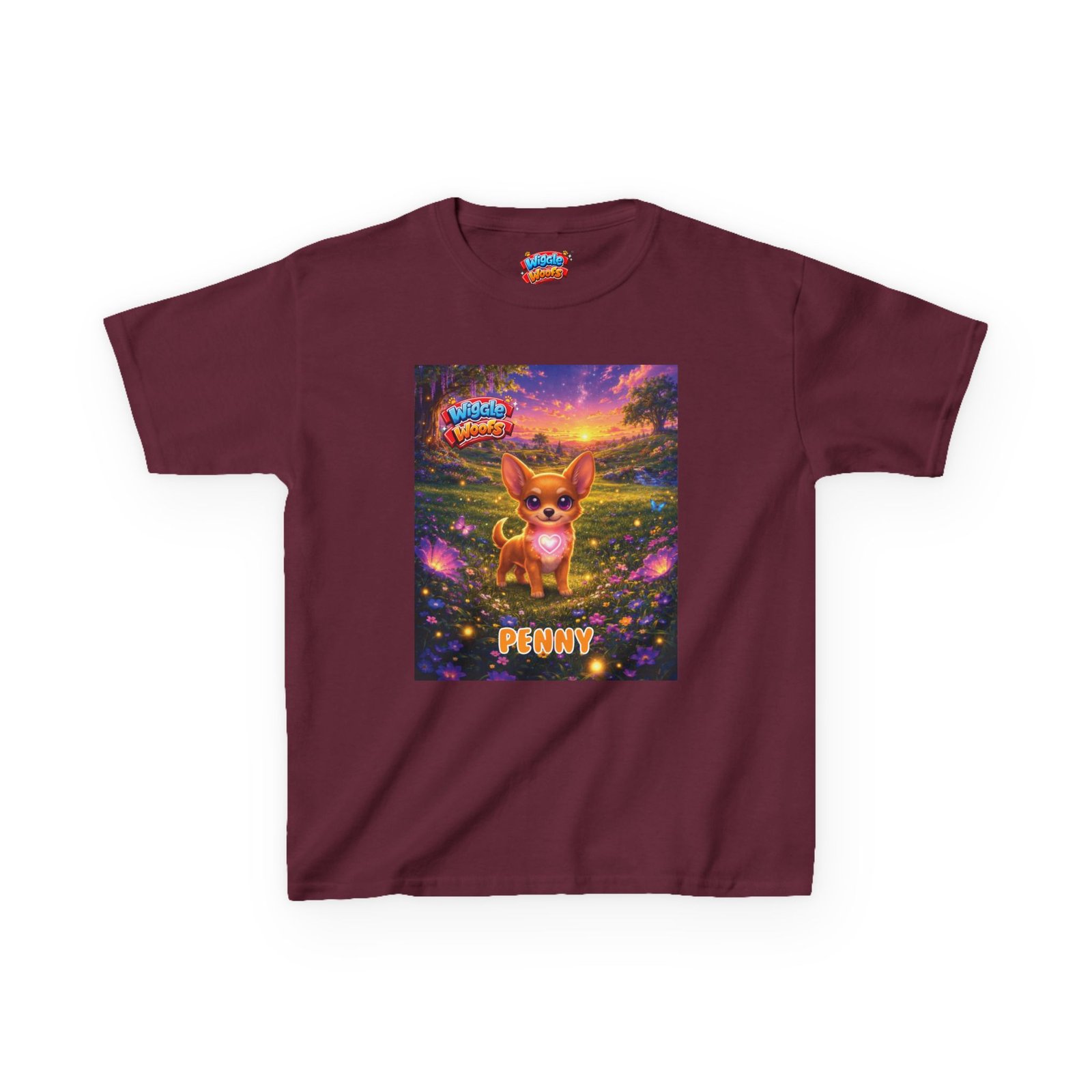 'Penny' Wiggle Woofs™ Kids Heavy Cotton™ Tee - Image 11