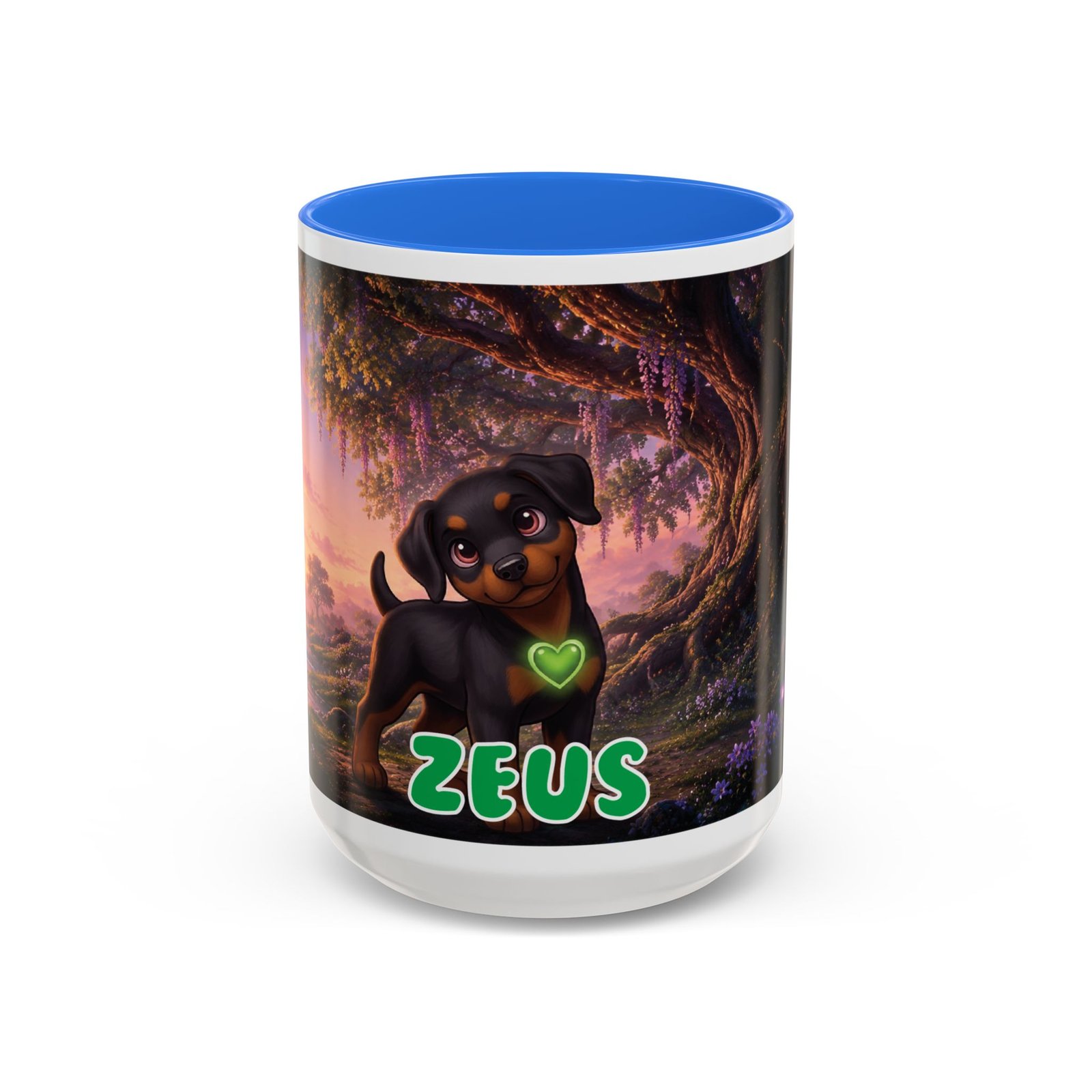 Zeus Wiggle Woofs™ Colorful Mugs (11oz, 15oz) - Image 85