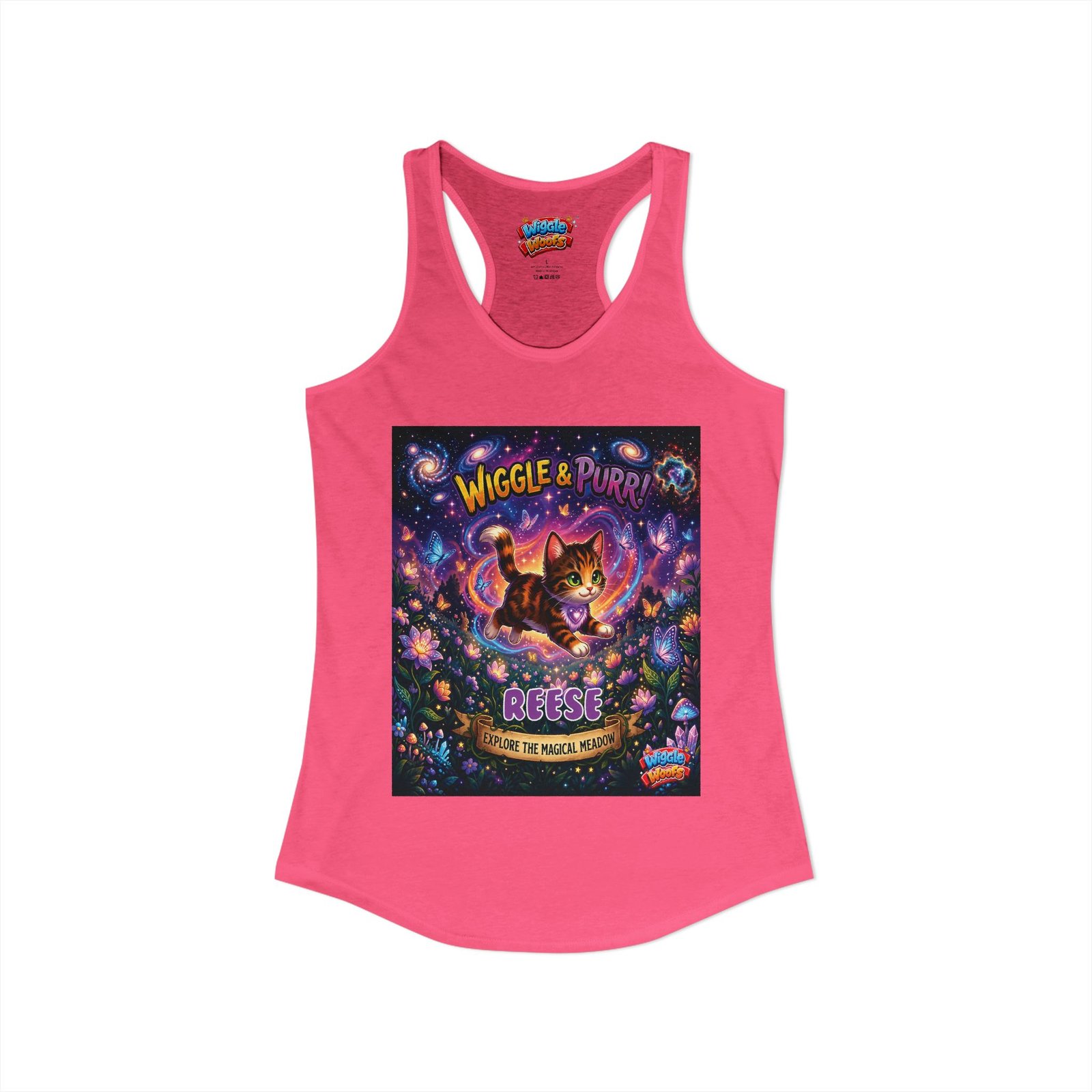 REESE Wiggle Woofs™ Women's Ideal Racerback Tank - Image 50