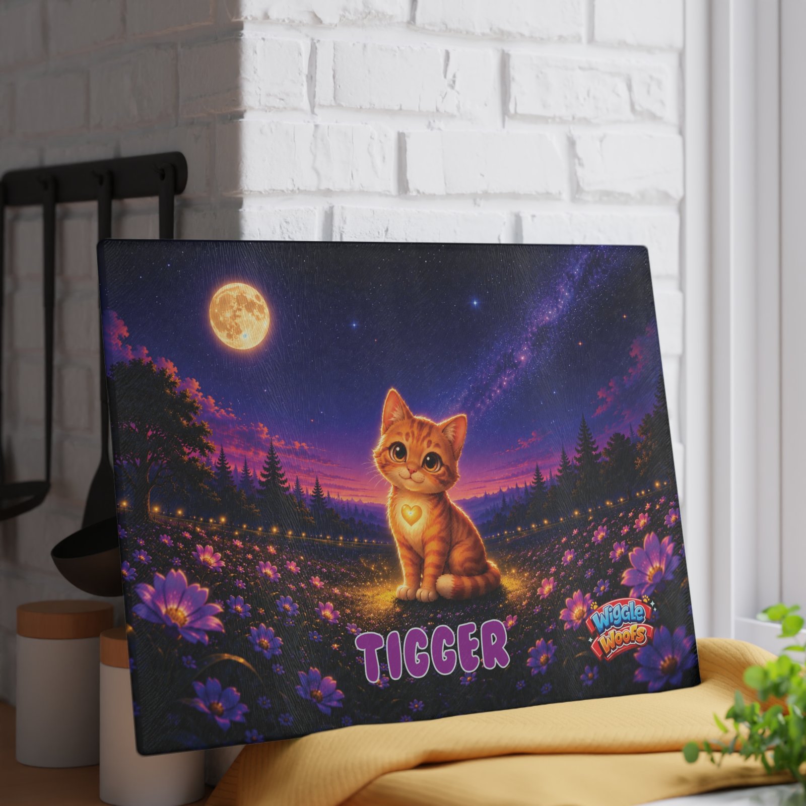 Tigger Wiggle Woofs™ Glass Cutting Board - Image 10