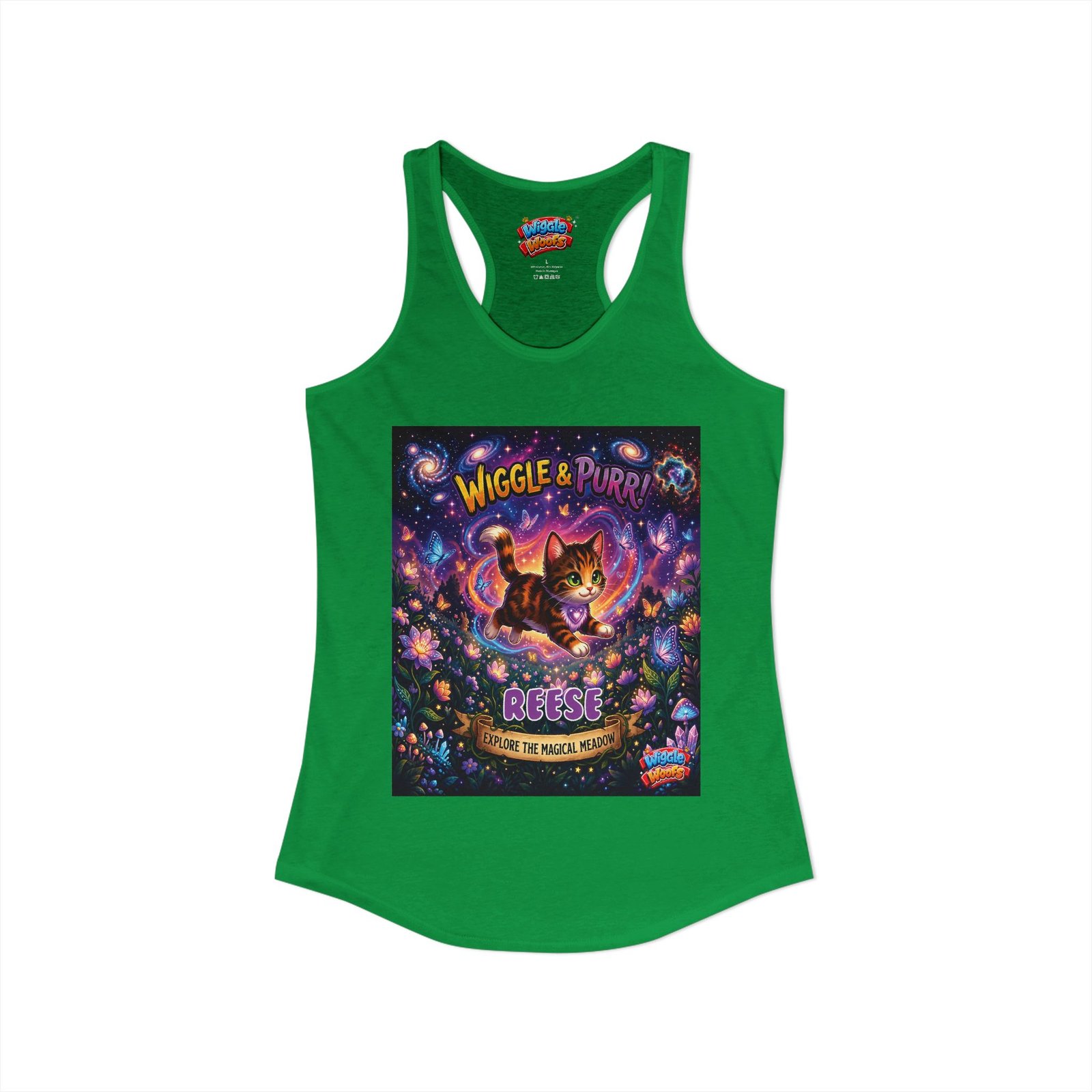 REESE Wiggle Woofs™ Women's Ideal Racerback Tank - Image 26