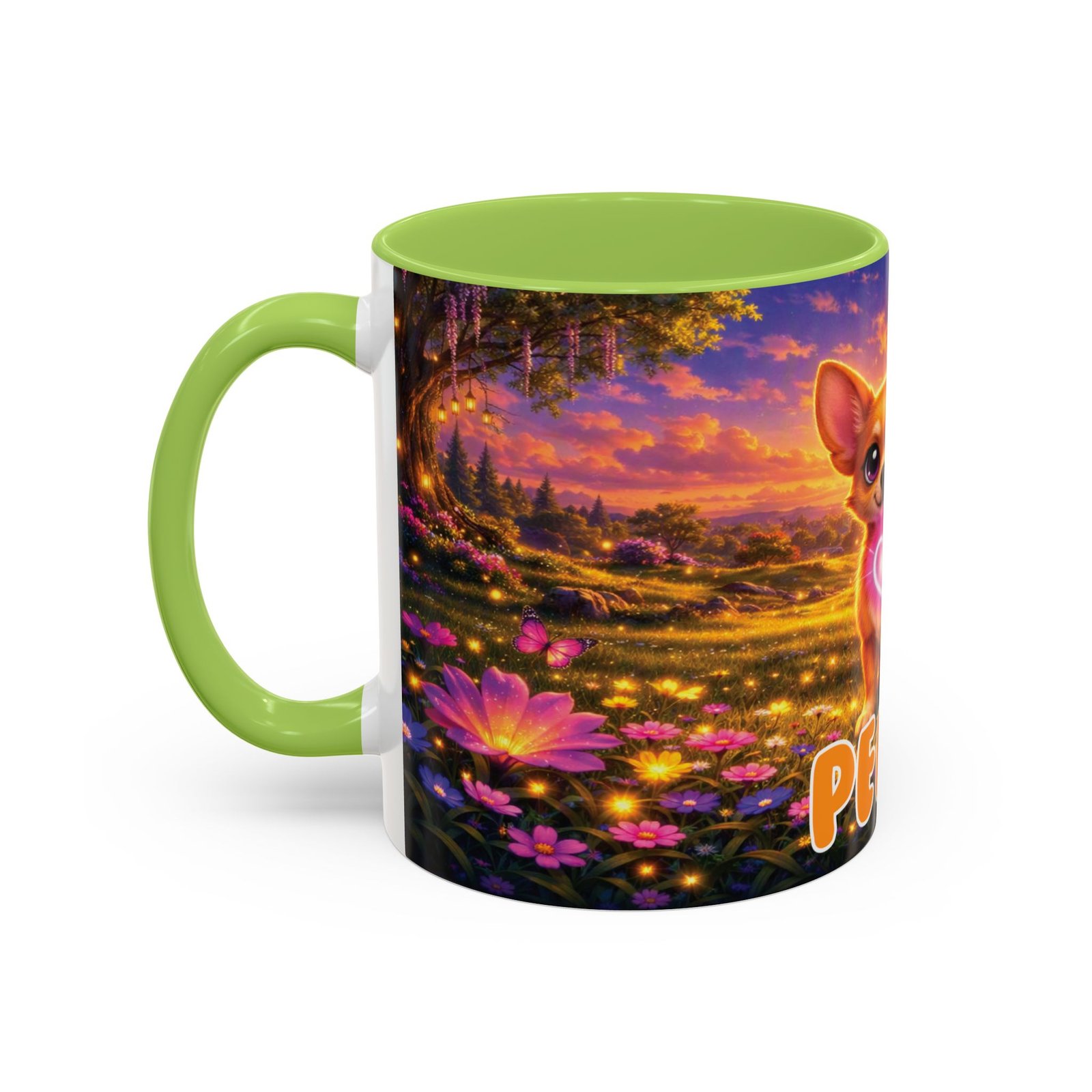 'Penny' Wiggle Woofs™ Accent Coffee Mug (11, 15oz) - Image 18