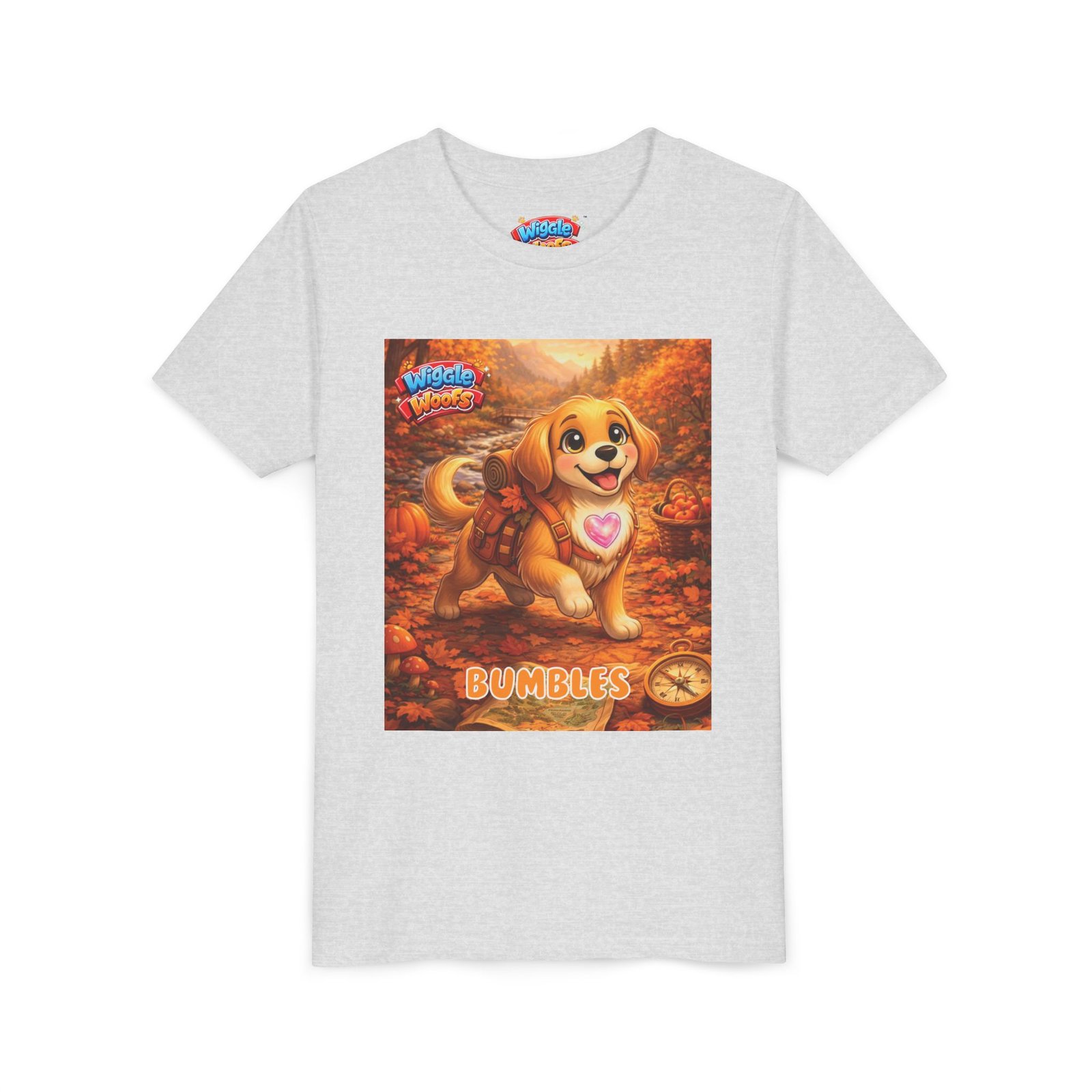 'Bumbles' Wiggle Woofs™ Youth Short Sleeve Tee - Image 7