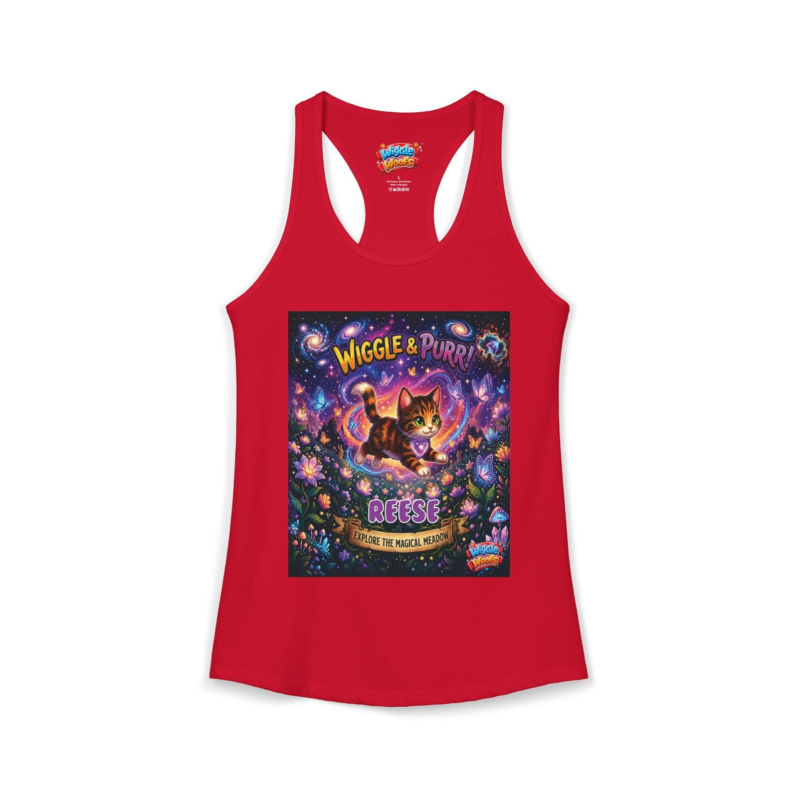 REESE Wiggle Woofs™ Women's Ideal Racerback Tank