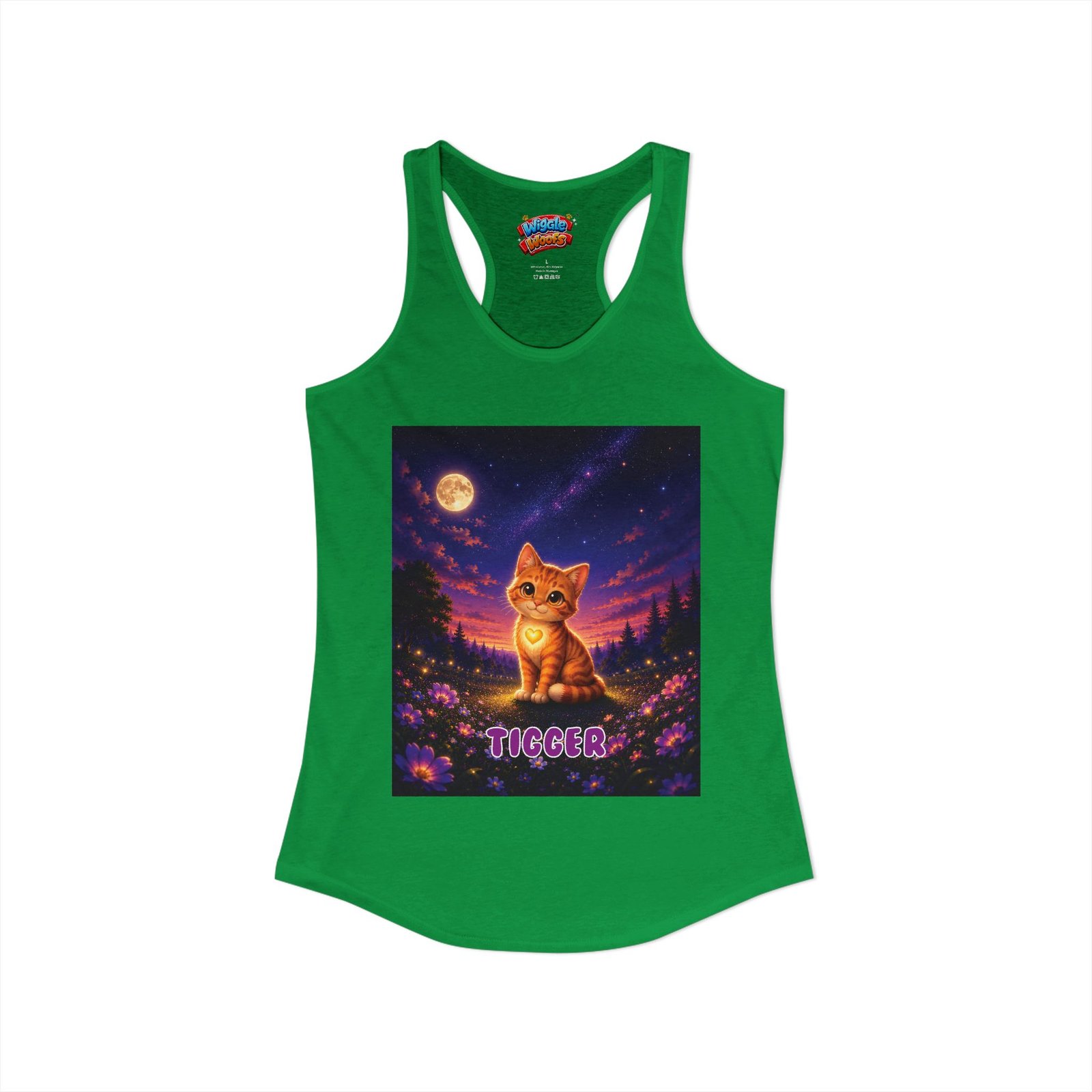 Tigger Wiggle Woofs™ Women's Ideal Racerback Tank - Image 10