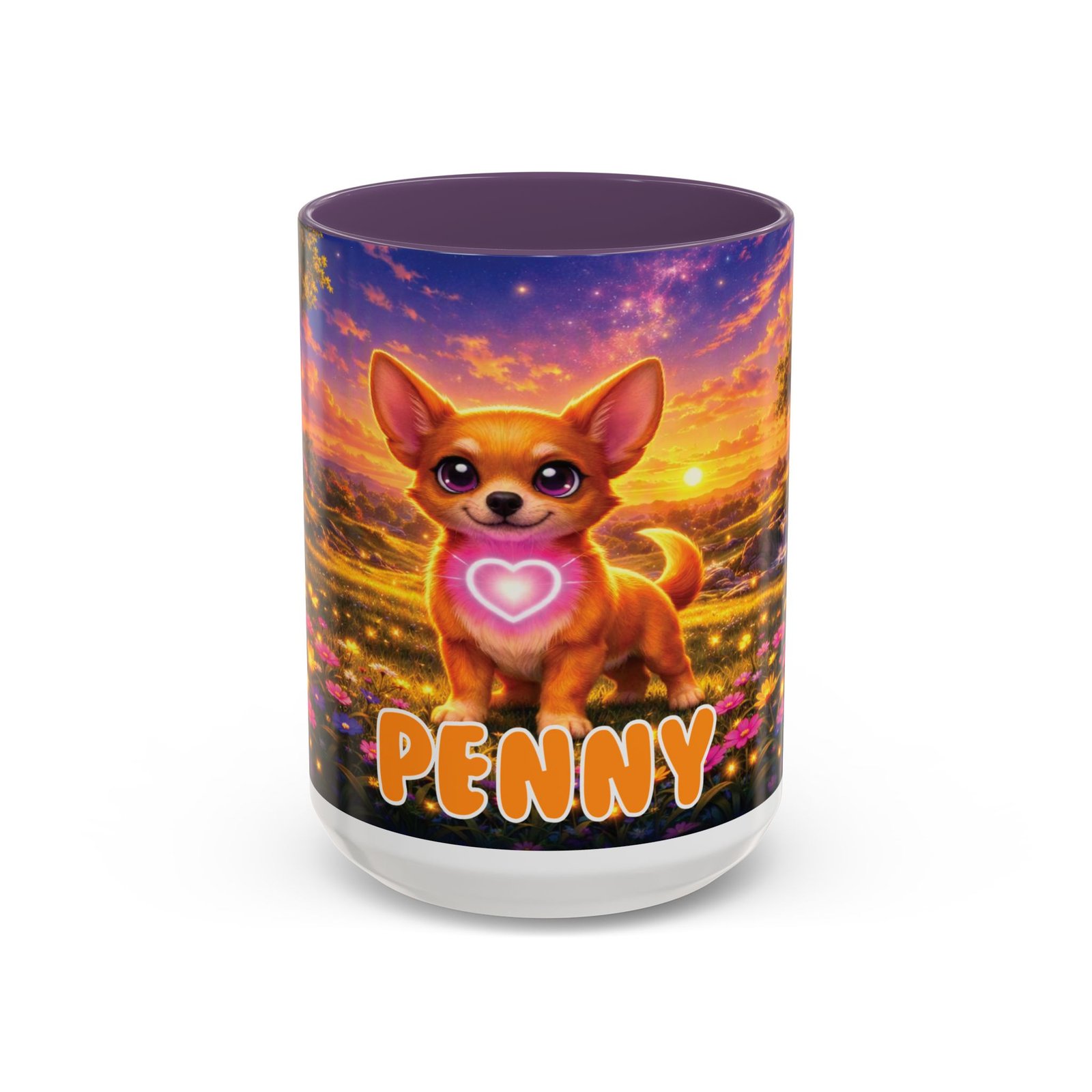 'Penny' Wiggle Woofs™ Accent Coffee Mug (11, 15oz) - Image 20