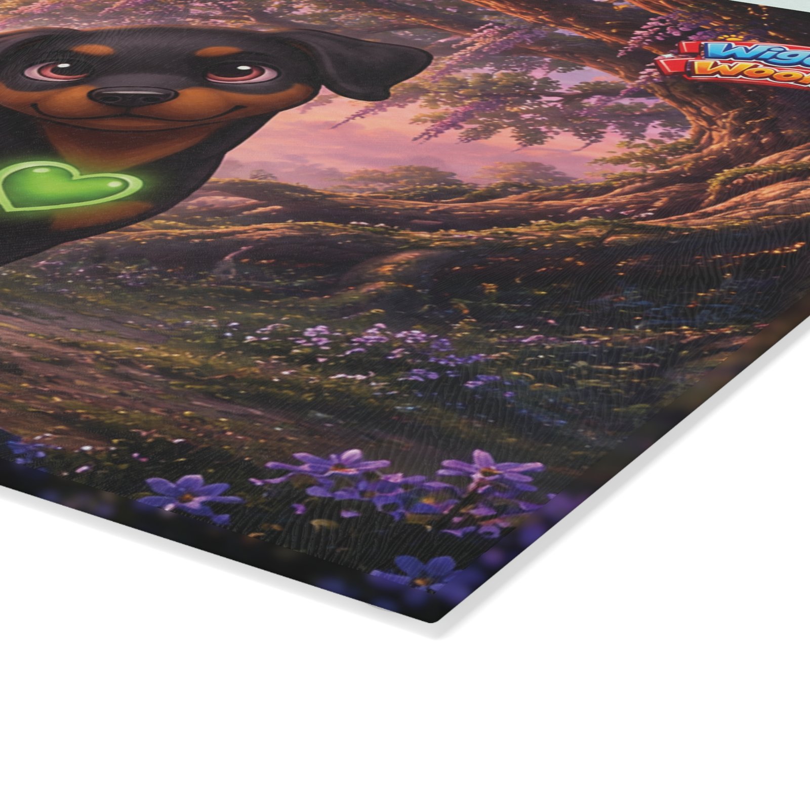 Zeus Wiggle Woofs™ Glass Cutting Board - Image 4