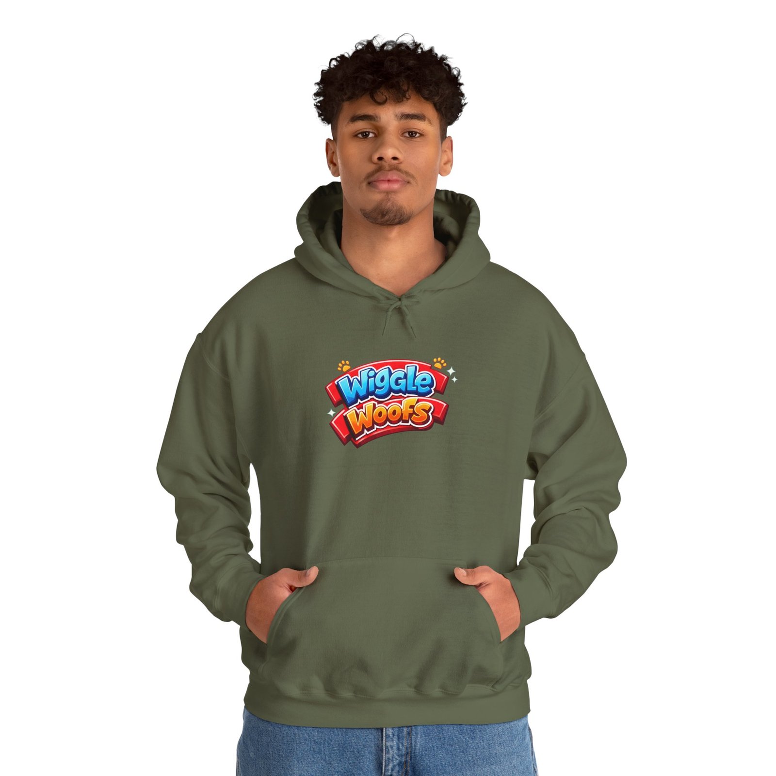 'Penny' Wiggle Woofs™ Unisex Heavy Blend™ Hooded Sweatshirt - Image 13