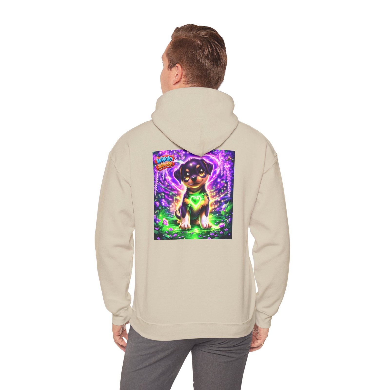 Zeus Midnight Wiggle Woofs™ Premium Hoodie - Image 6