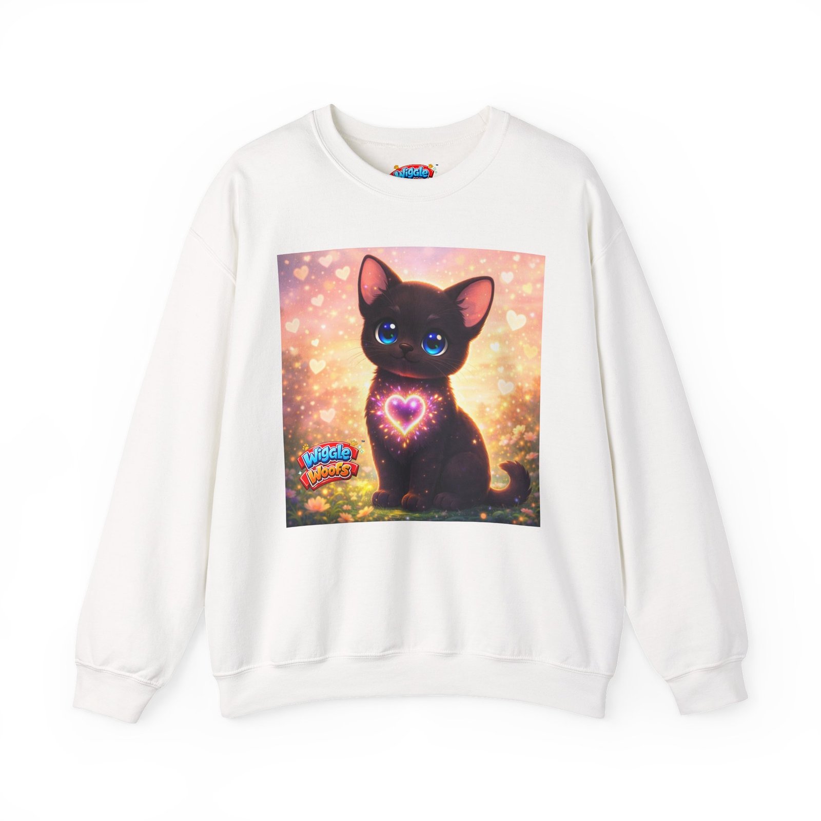 Midnight Wiggle Woofs™ Heavy Blend Crewneck - Image 9