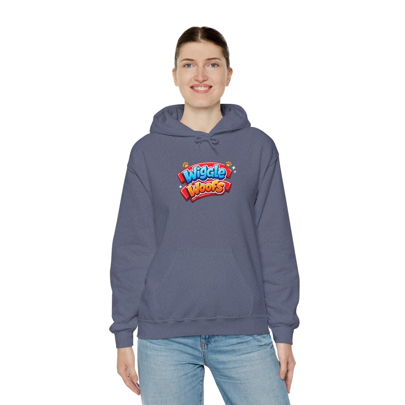 'Penny' Wiggle Woofs™ Unisex Heavy Blend™ Hooded Sweatshirt - Image 16
