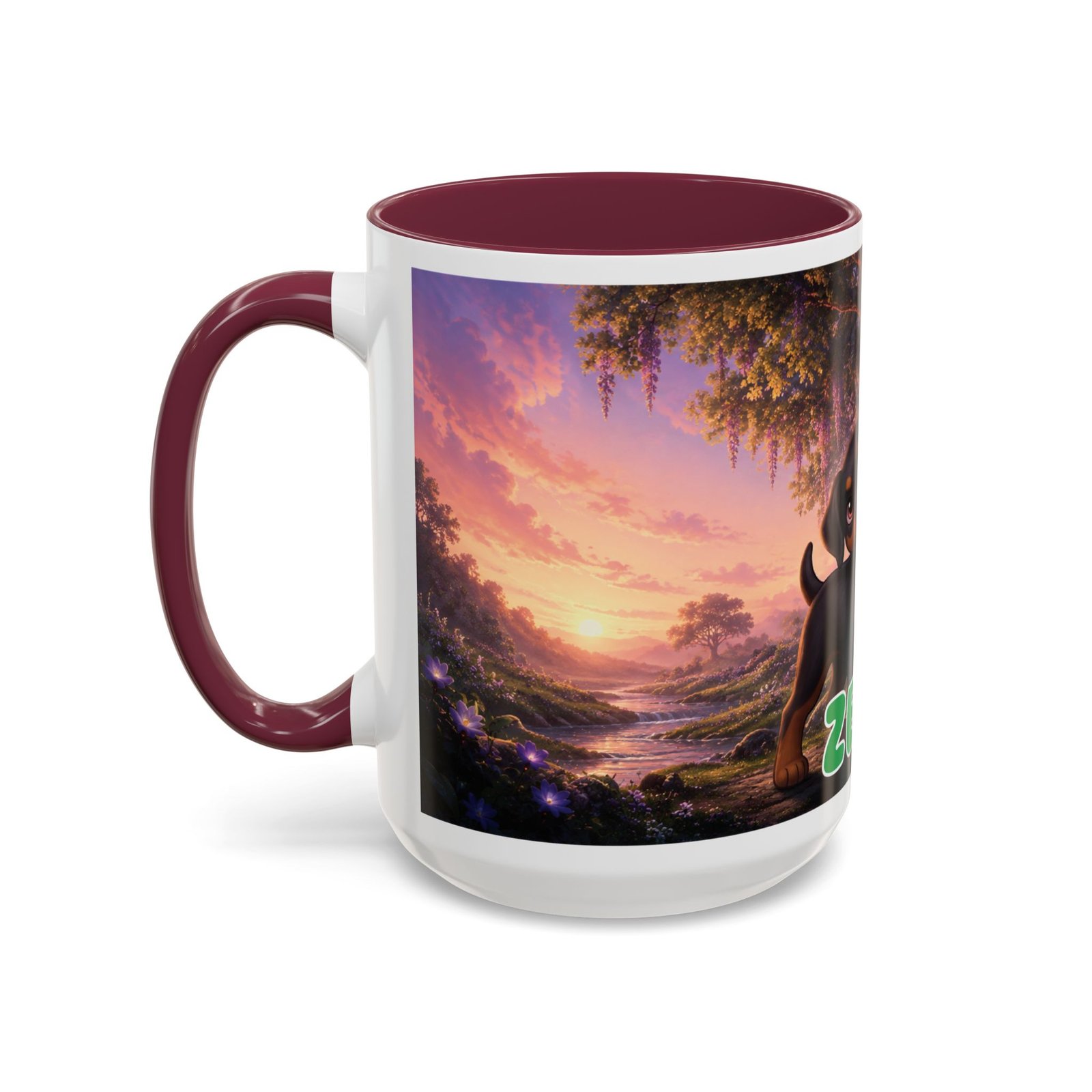 Zeus Wiggle Woofs™ Colorful Mugs (11oz, 15oz) - Image 112