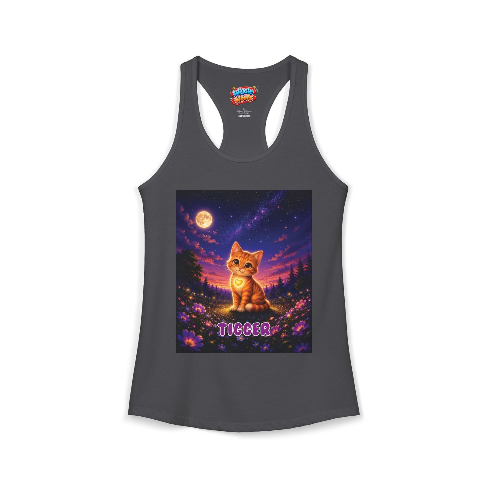 Tigger Wiggle Woofs™ Women's Ideal Racerback Tank - Image 16