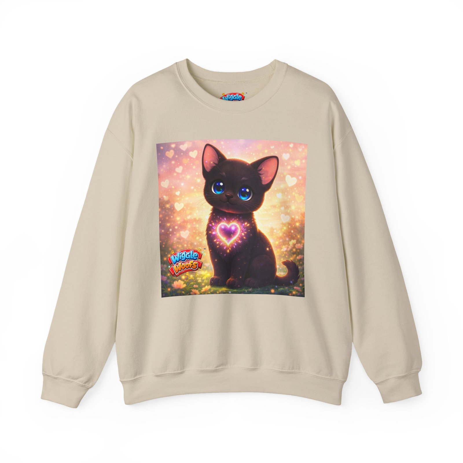 Midnight Wiggle Woofs™ Heavy Blend Crewneck - Image 4
