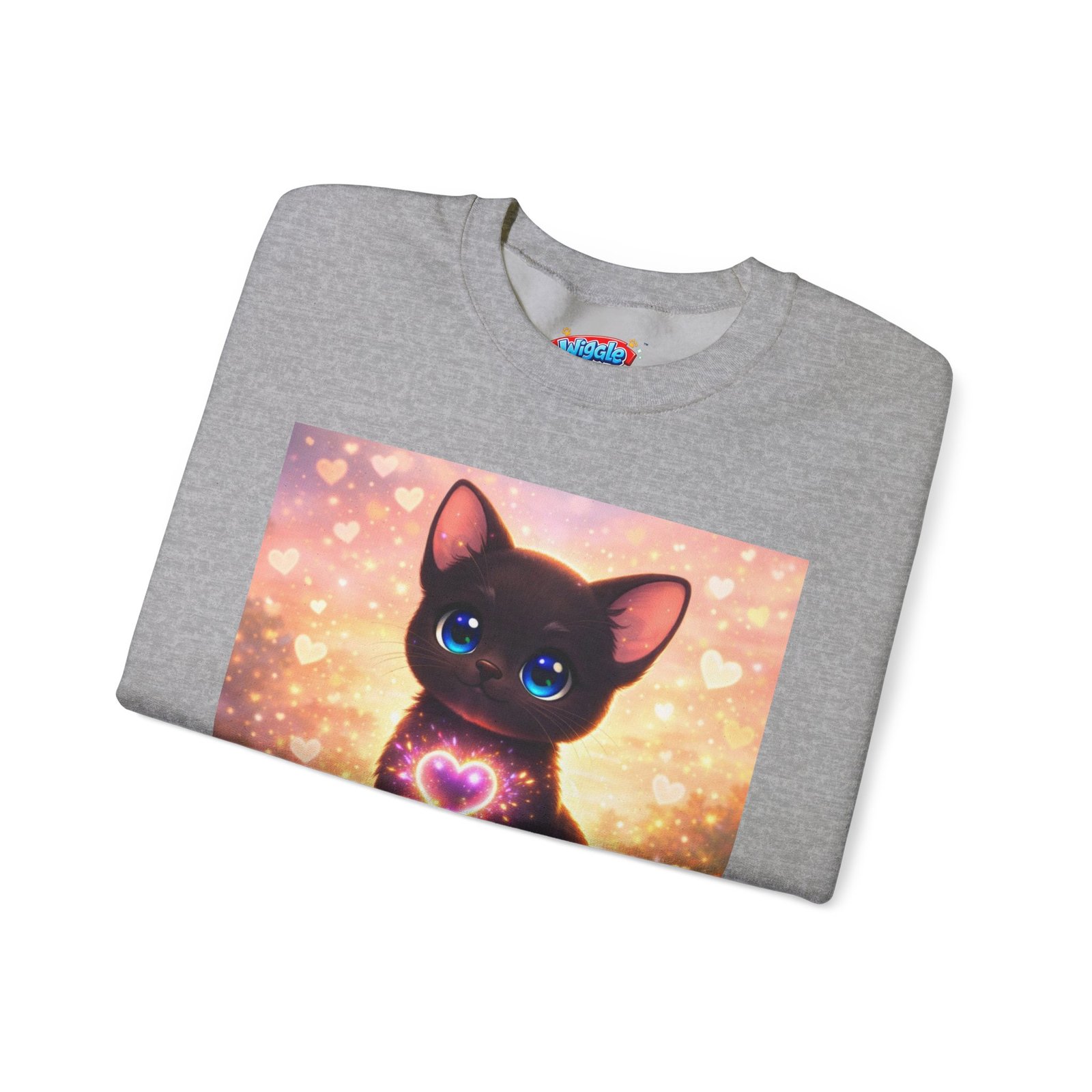Midnight Wiggle Woofs™ Heavy Blend Crewneck - Image 13